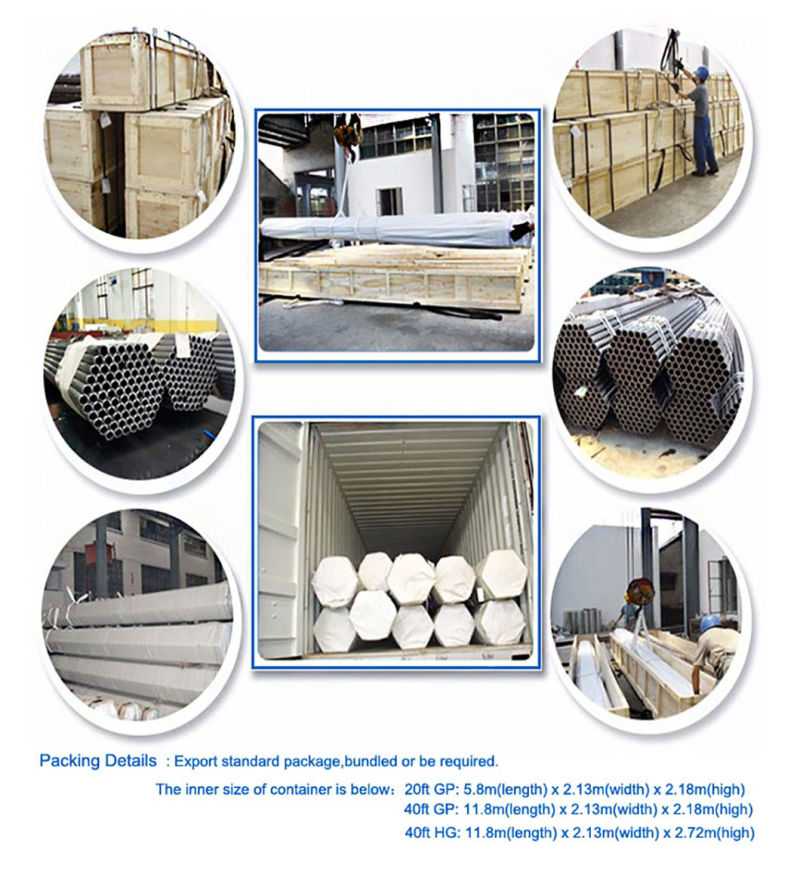 ASTM A312 Grade 316 304 Thin Wall Stainless Steel Tubing