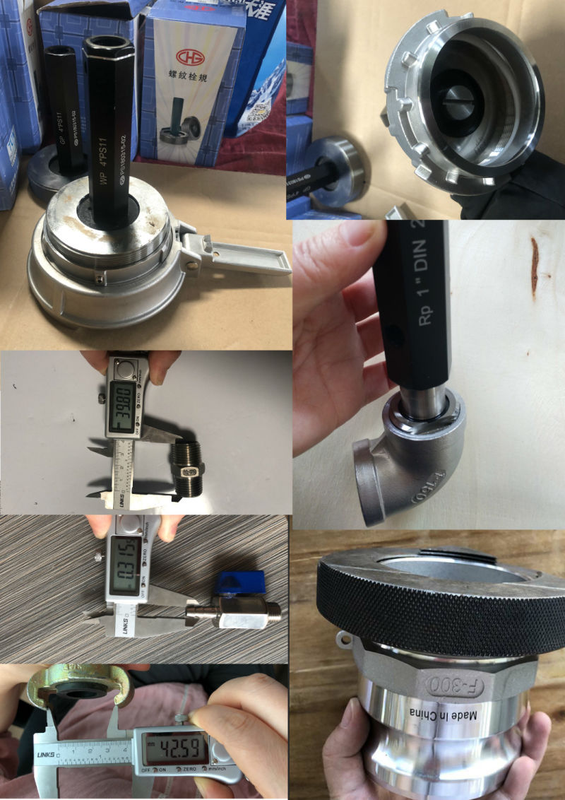 ISO4144 Screwed Elbows Stainless Steel Pipe Fittings