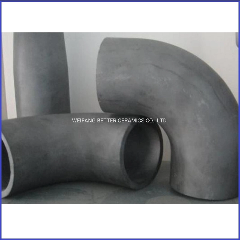 Sisic/Rbsic Material Lined Elbow with High Hardness