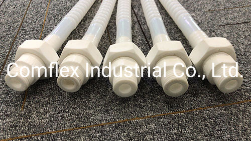 High Quality Stainless Steel Braided Convoluted PTFE Hose