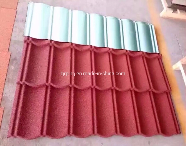 Colours Stone Coated Metal Roof Sheet Galvanized Aluminium Tile, South Africa Harvey Tiles for House Projects
