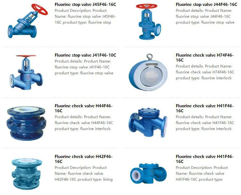 PTFE / F4 Lined Butterfly Valve (Ball Valves CS/F46, D371F4-16C, Pneumatic Q641F46-16C) for Chemical Acid Tank