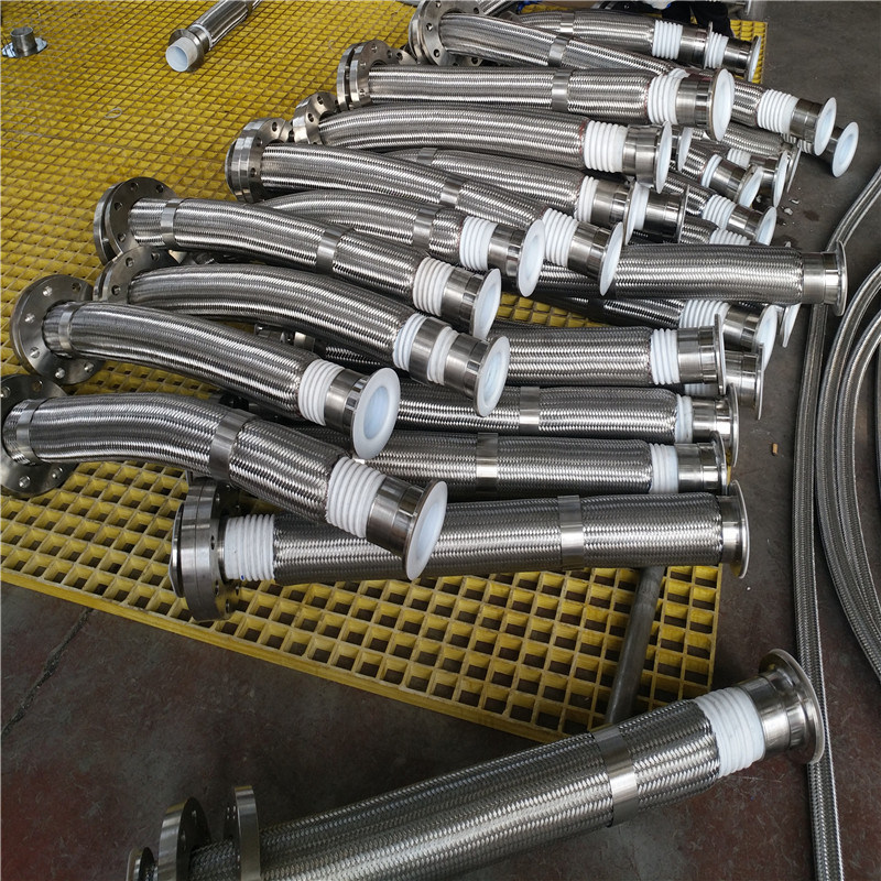 PTFE Convoluted Flexible Hoses