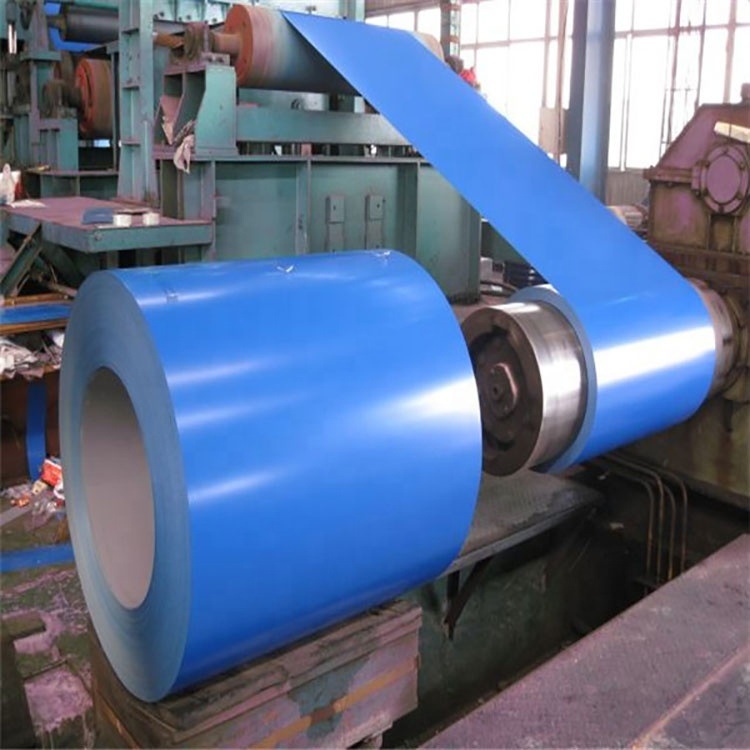 Cold Rolled Steel Coils / PPGI Prepainted Steel Sheet / Zinc Aluminium Roofing Coils From Tangshan