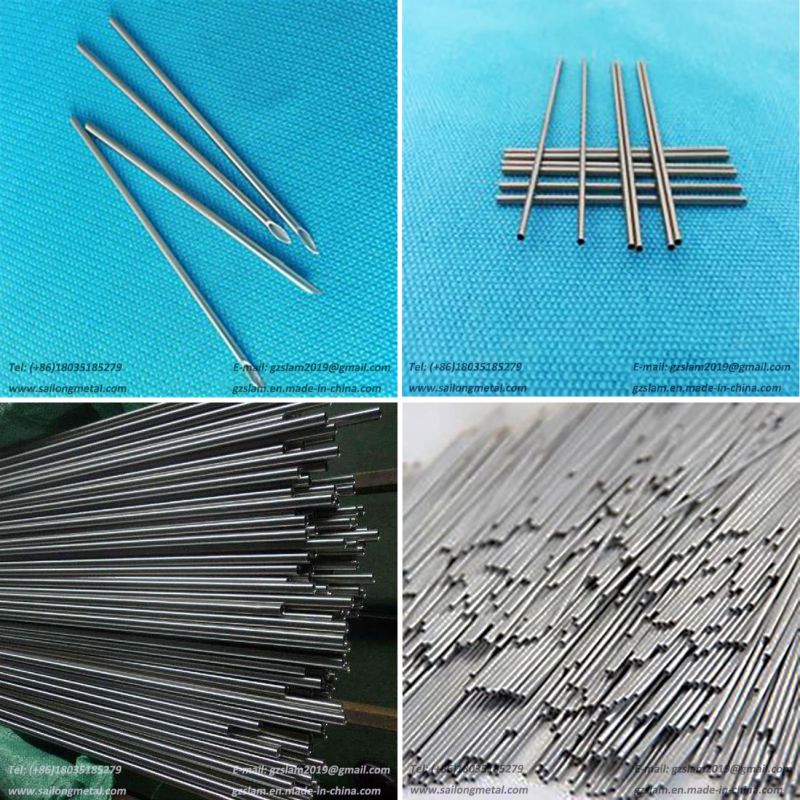 Thin-Diameter Thin-Walled Metal Capillary for Medical