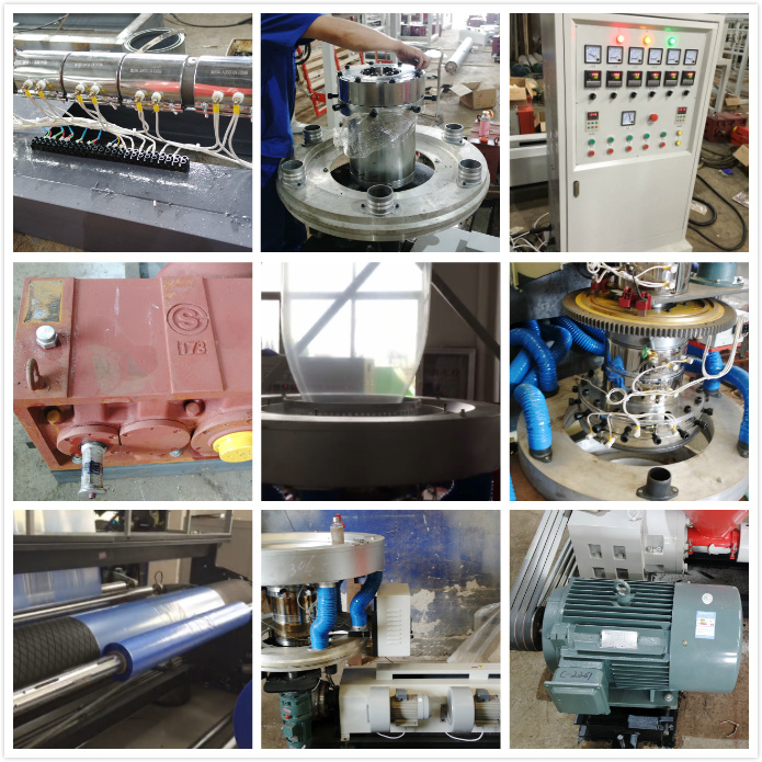 Professional Manufacturer Double Layers Rotary Plastic Film Blowing Machine
