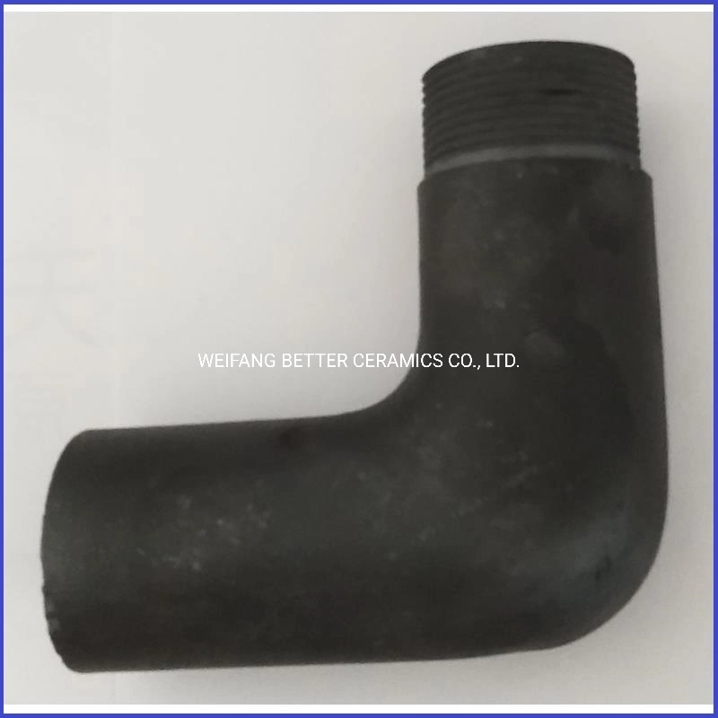 Ceramic-Lined Elbow with Sisic Silicon Carbide Tube