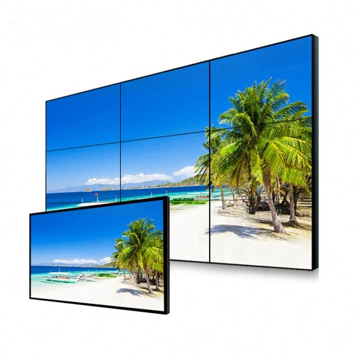 exhibition Display Rental Video Wall 55 Thin Bezel Monitor for Video Wall