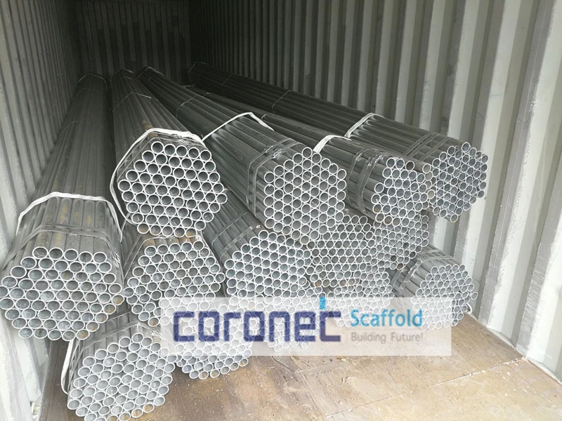 En39 High Quality Hot DIP Galvanized Pipes Building Material Scaffolding for Construction