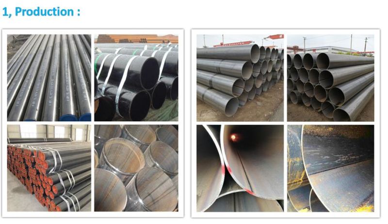 Black Coating Pipes and ERW Pipes