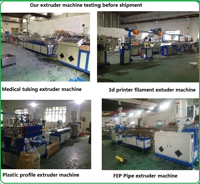 High Precision Fluoroplastic Tube Plastic Extruding Manufacturing Equipment