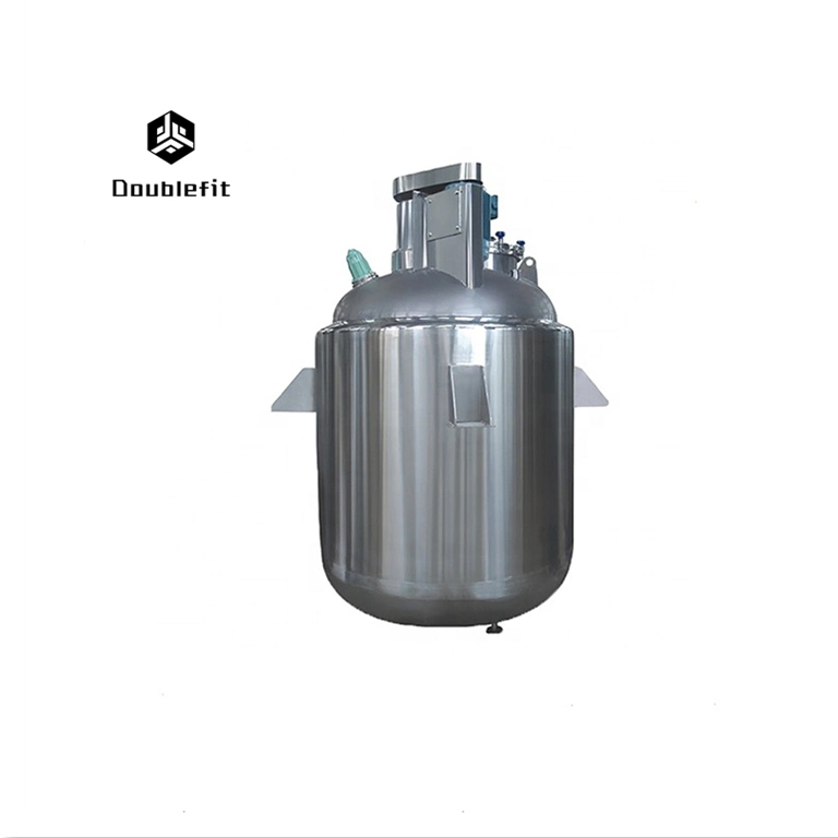 1000L/ 1m3 Ms Glass Lined Jacketed and Batch Reactor for Chemical Production Equipment