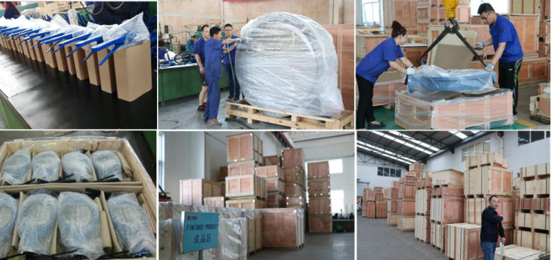 Two Pieces Body Full PTFE PFA Lining Flanged Type Butterfly Valve