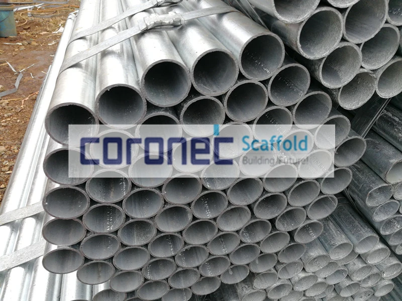 En39 High Quality Hot DIP Galvanized Pipes Building Material Scaffolding for Construction
