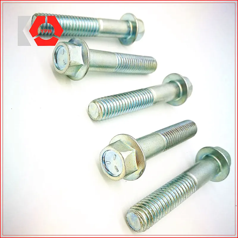 Flange Hexagon Head Hex Bolt with Nut DIN6921