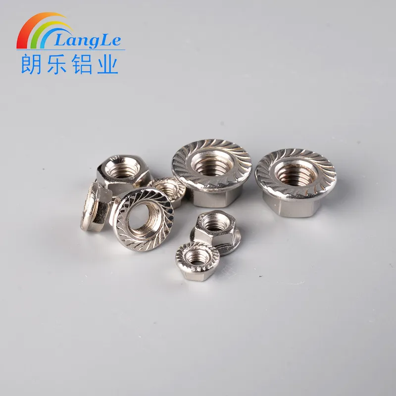 Stainless Steel M6 M8 Hex Flange Nut From China Factory