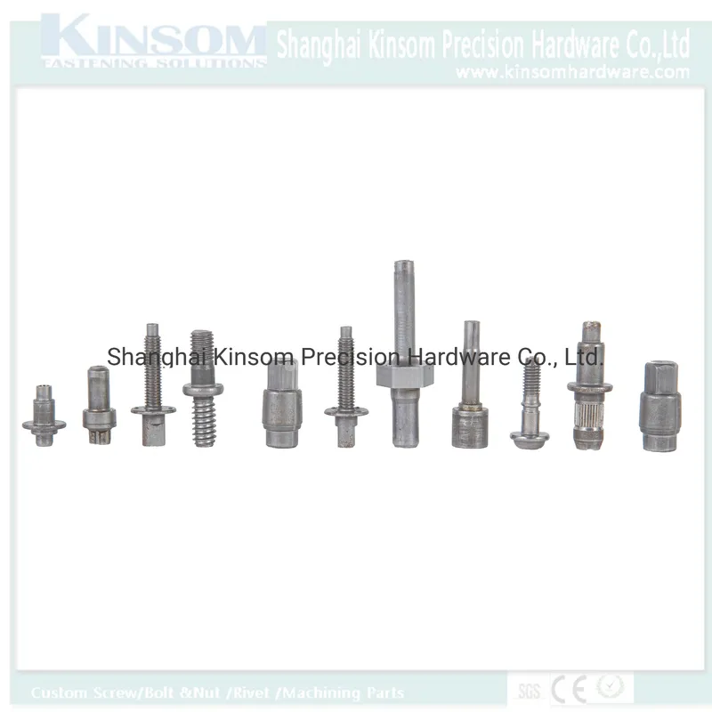 Mower Mounting Bolts with Carbon Steel High Strength Steel Double Thread Cold Foring Fasteners