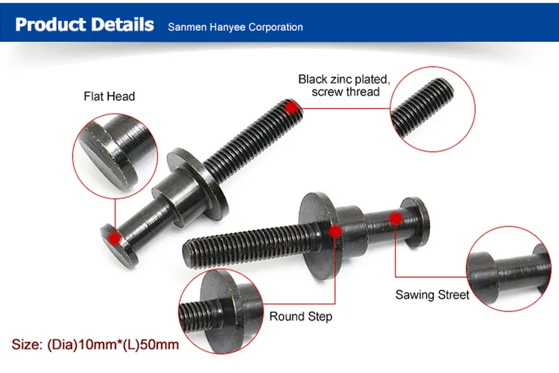 Flat Head High Grade Steel Zinc Rivet