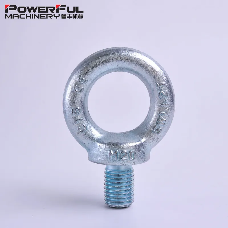 Drop Forged DIN 580 Lifting Eye Bolt with Metric Thread