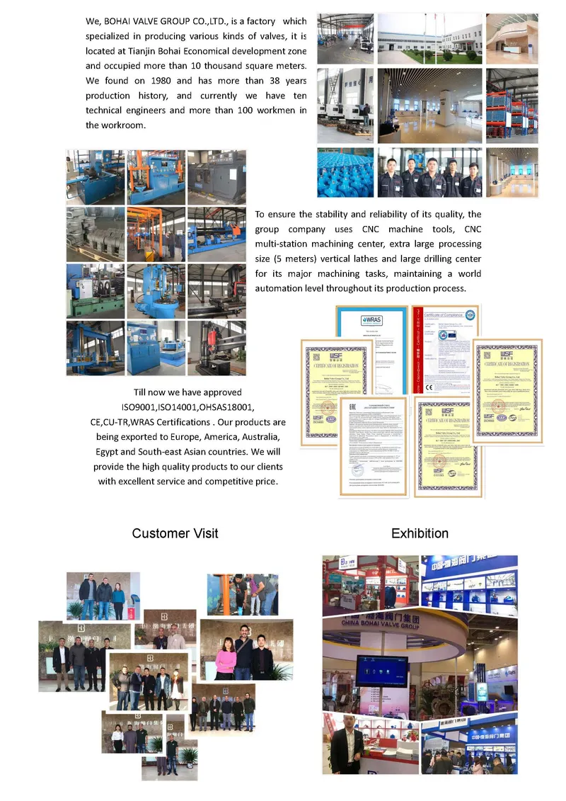 Large Size Double/Three Eccentric Flanged Butterfly Industrial Valve