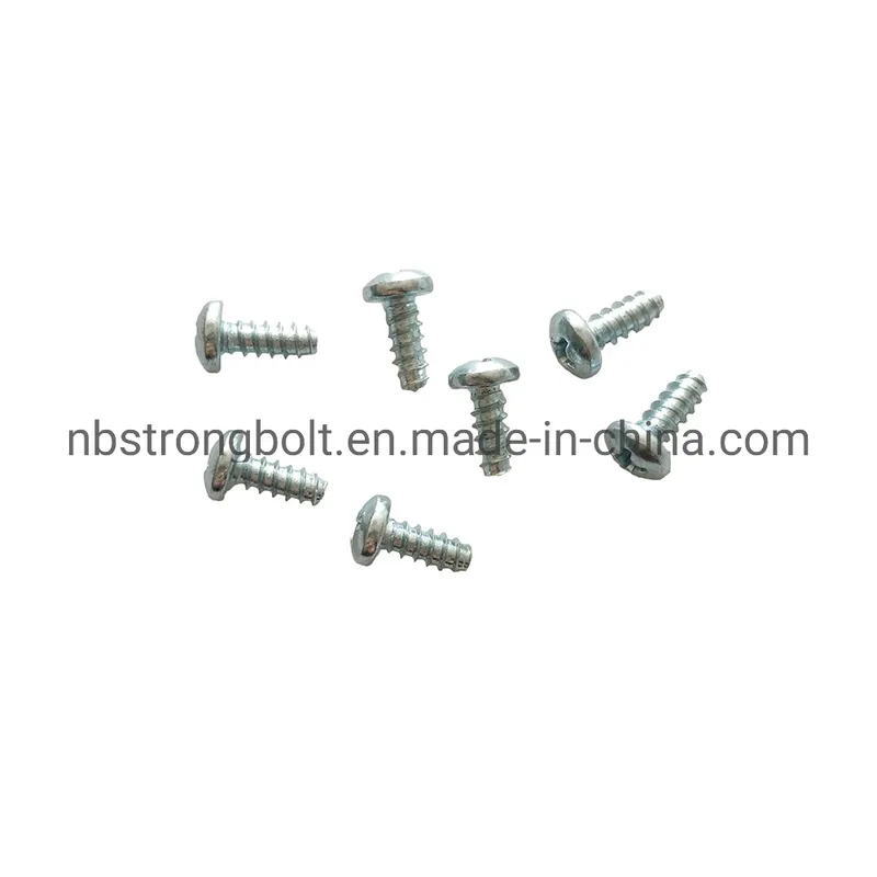 pH Cross Pan Head Screw with Flat End