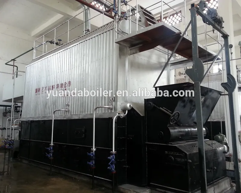 Szl Double Drum Coal Fired Steam Boiler 18 Ton China