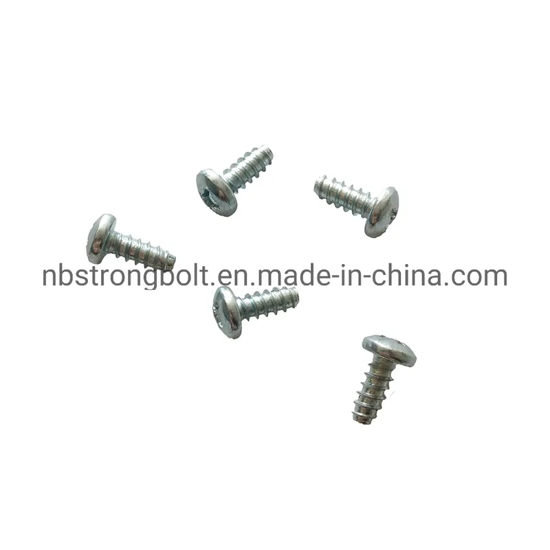 pH Cross Pan Head Screw with Flat End