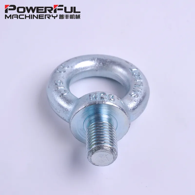 Drop Forged DIN 580 Lifting Eye Bolt with Metric Thread