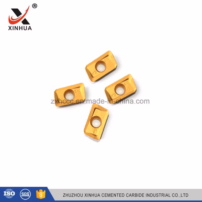 Carbide Milling Inserts Apkt From Zhuzhou Manufacturer for Metal Milling