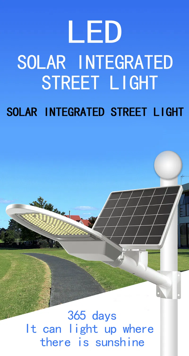 Lap Aluminum 15W Intelligent All in One Solar Street Light