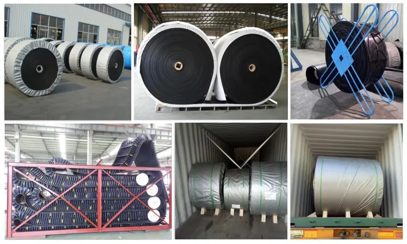 High Quality Ep Nn Cc Flat Rubber Conveyor Belt Manufacturer