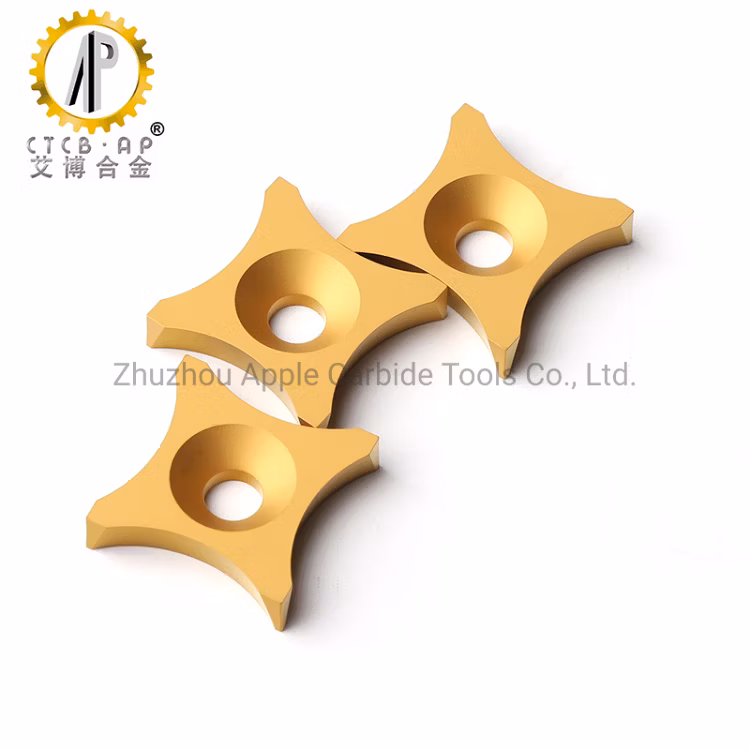 Manufacturer Offered Carbide Tools SPUB Scarfing Inserts For Pipe Machining