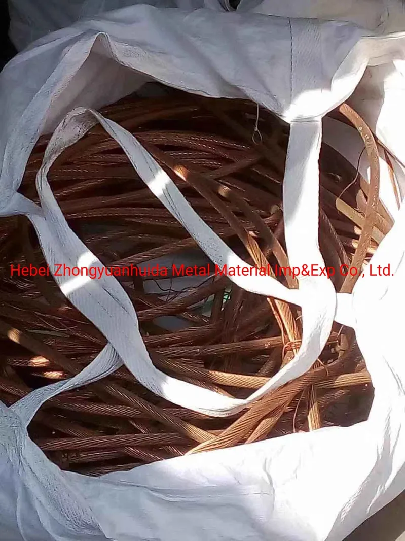 99.9% Purity Millberry Copper Wire Scrap with SGS Certificated From China Factory/Manufacturer Supplier