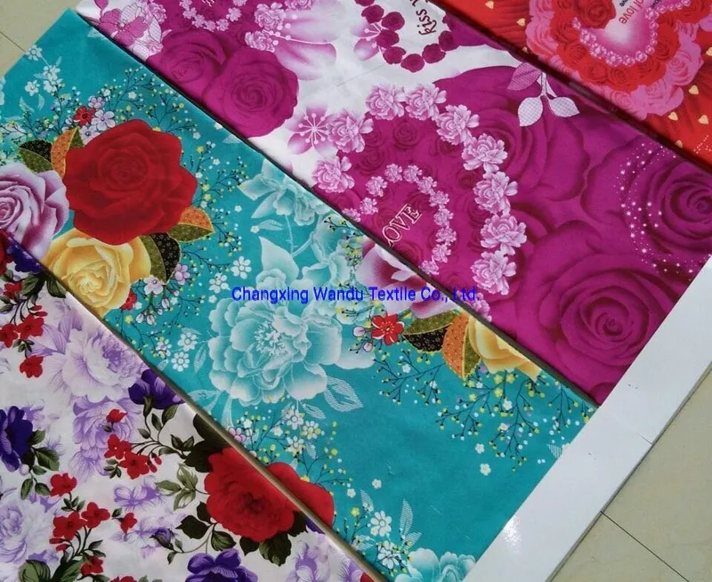 Wholesale Fabric with Colorful Flower Printing From Chinese Suppliers