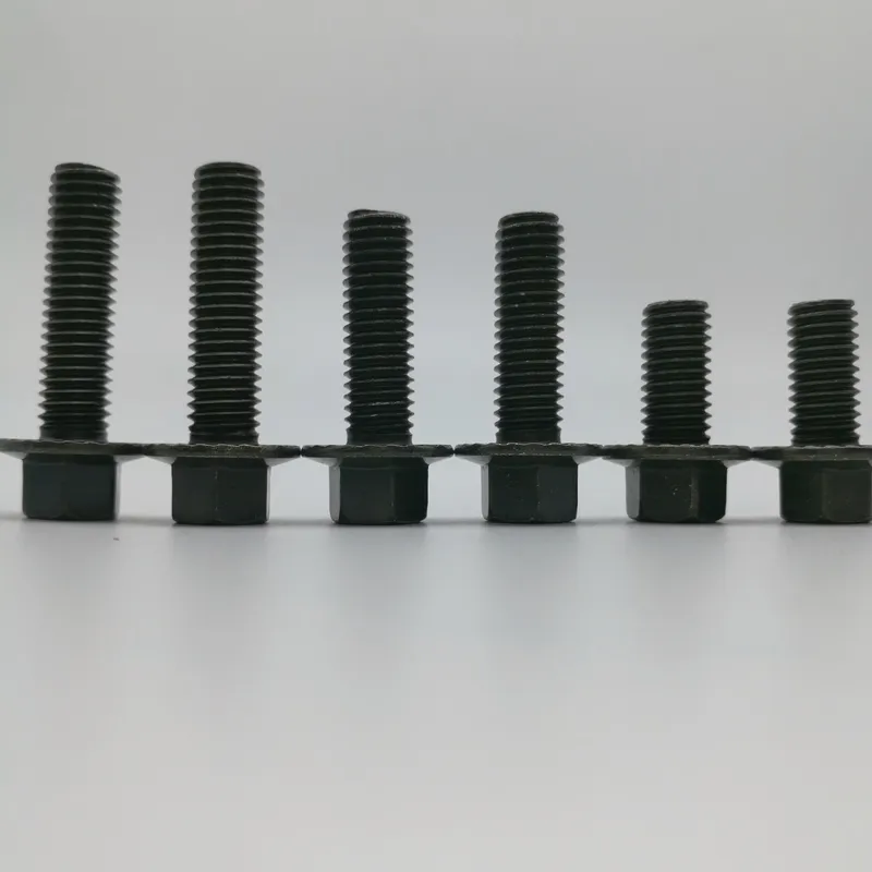 8.8/10.9 Grade Hex Flange Washer Head Bolt with Serrated M8