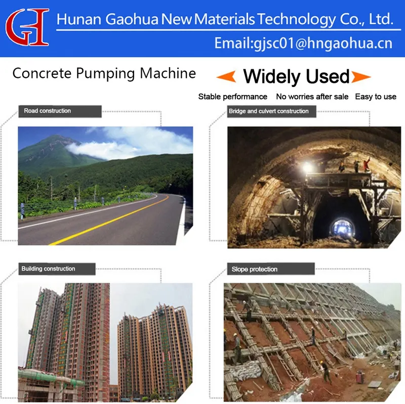 High Quality Construction Concrete Pump for Mixer Machinery