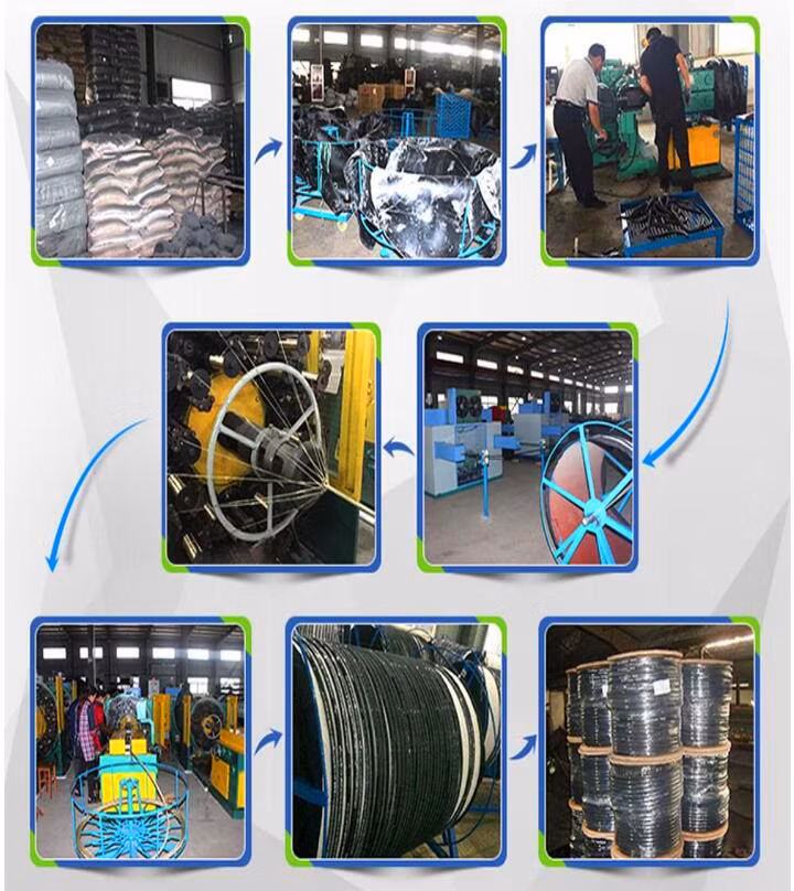 High Pressure Concrete Pump Delivery Dry Cement Garden Rubber Hose