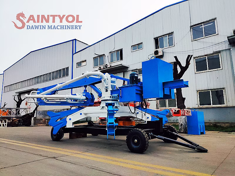 Robot Mobile Concrete Placing Boom