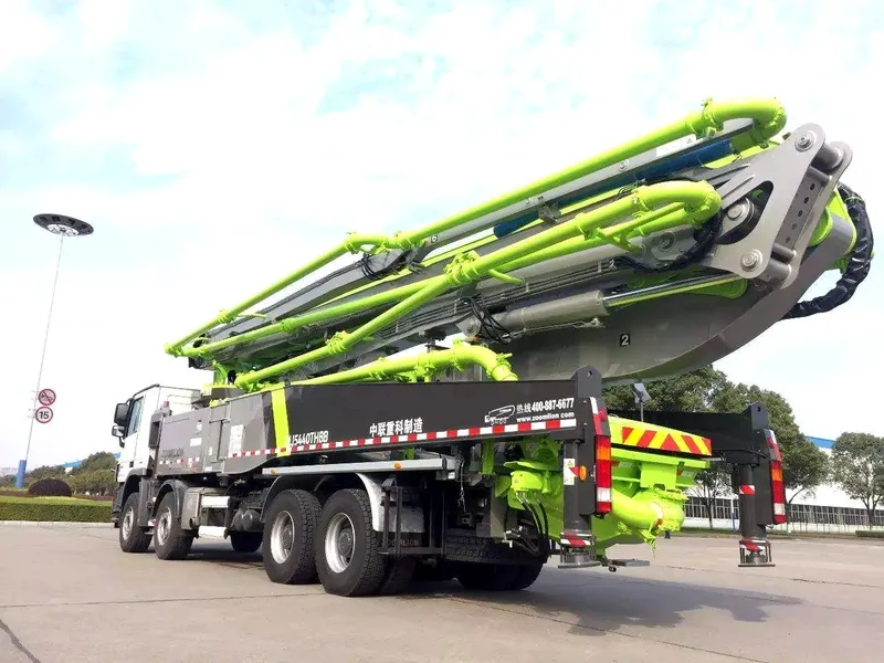 49m Zoomlion Truck Mounted Pumps Concrete Pump Truck 49X--6rz