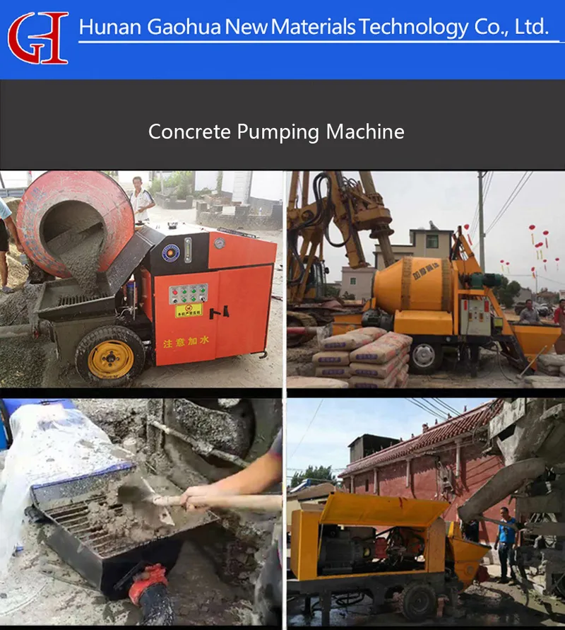 40mm Stone High Pressure Concrete Pump Machine of Constructon