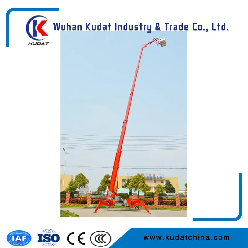 26m Towable Telescopic Boom Spider Lifts