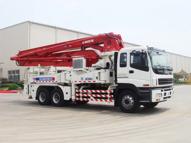 High Power Concrete Pump Truck with Large Capacity for Sale