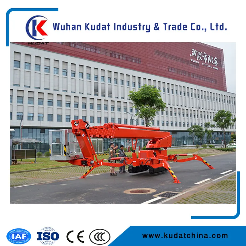 26m Towable Telescopic Boom Spider Lifts