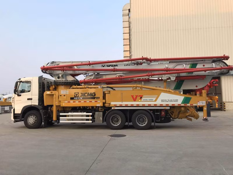 52m Concrete Pump Machine Hb52K Concrete Pump Truck Price