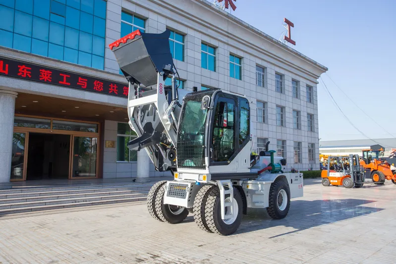 Lgcm Cement Mixer Machine 3cbm Self-Loading Concrete Mixer