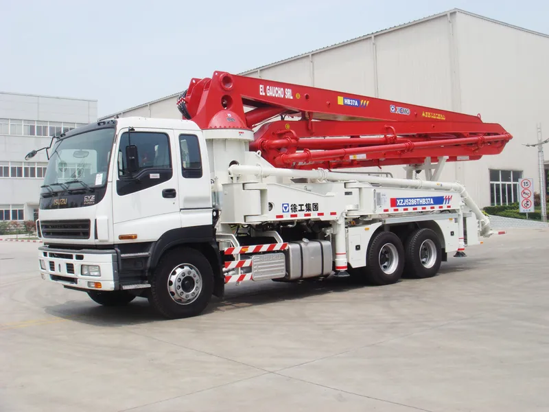 High Power Concrete Pump Truck with Large Capacity for Sale