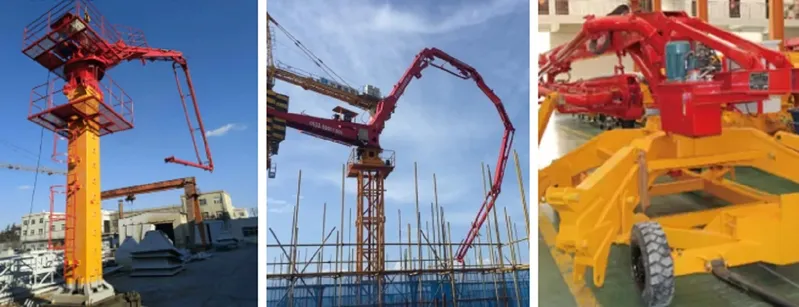 New Condition 32m Spider Concrete Placing Boom