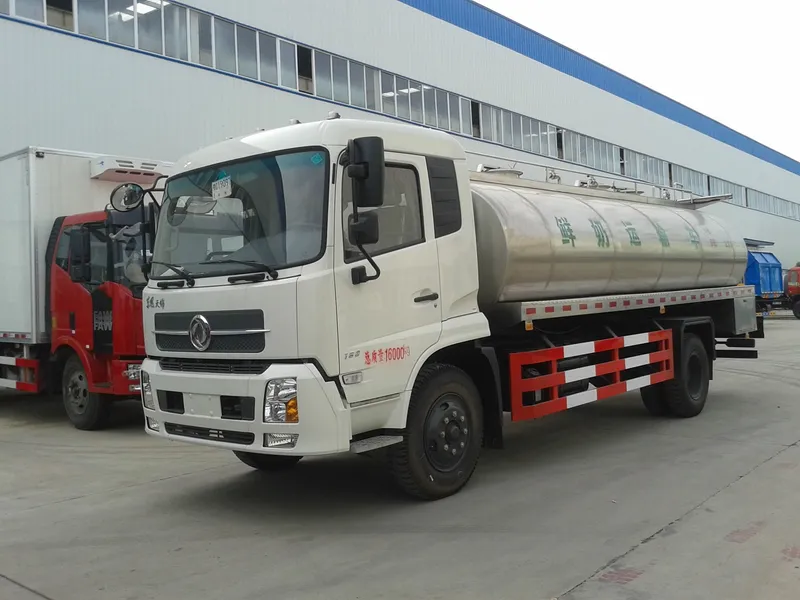 Dongfeng Fresh Milk Tanker Truck 5000L Milk Delivery Truck