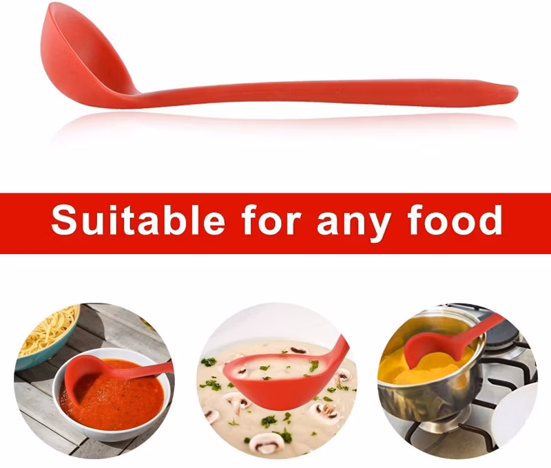 Non-Stick Cooking Tools Spoon Silicone Rubber Spoon