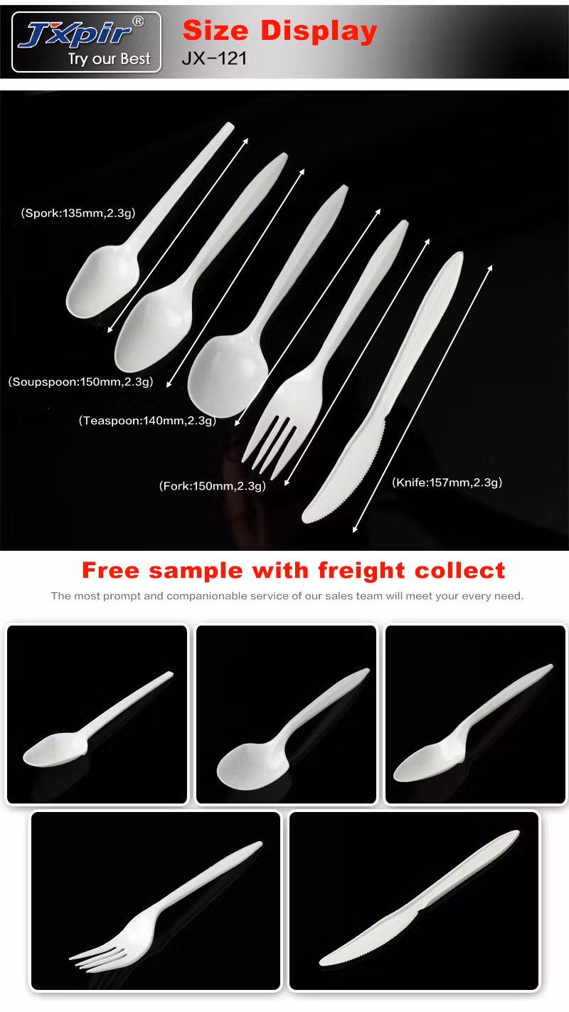 Wholesale Disposable PP Plastic Cutlery, Set of Plastic Cutlery